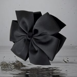 Black Wedding Hair Clip handmade UAE Sharjah