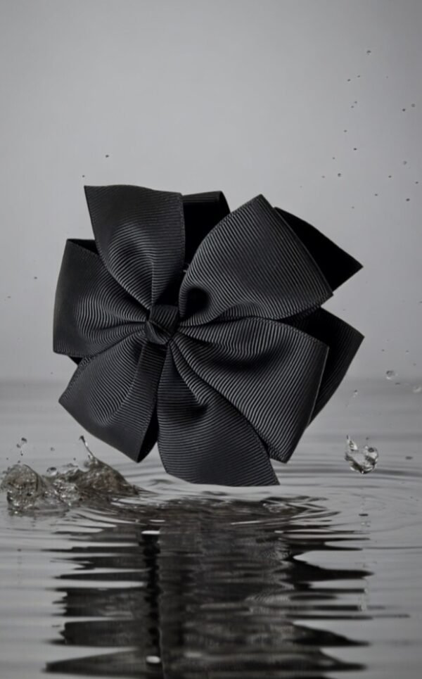 Black Wedding Hair Clip handmade UAE Sharjah