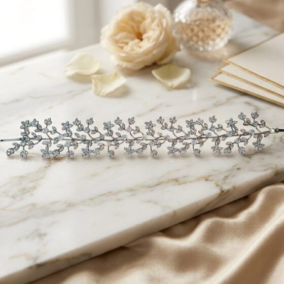 Bridal Crystal Hair Vine elegant wedding hair accessory for bride