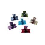 Translucent Small Korean Hair Claw Clips in Various Colors