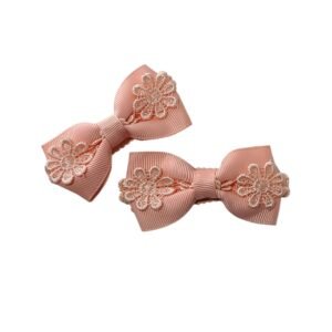 Floral lace hair clips for girls Sharjah UAE