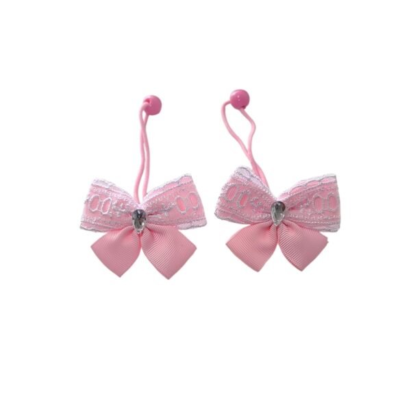 Pink Butterfly Ponytail Holder For Girls UAE