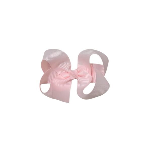 Pink Color Boutique Bow Alligator Clip For Girls UAE handmade grosgrain hair bow