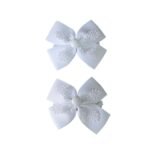 School hair accessories white Barsha Dubai handmade bows