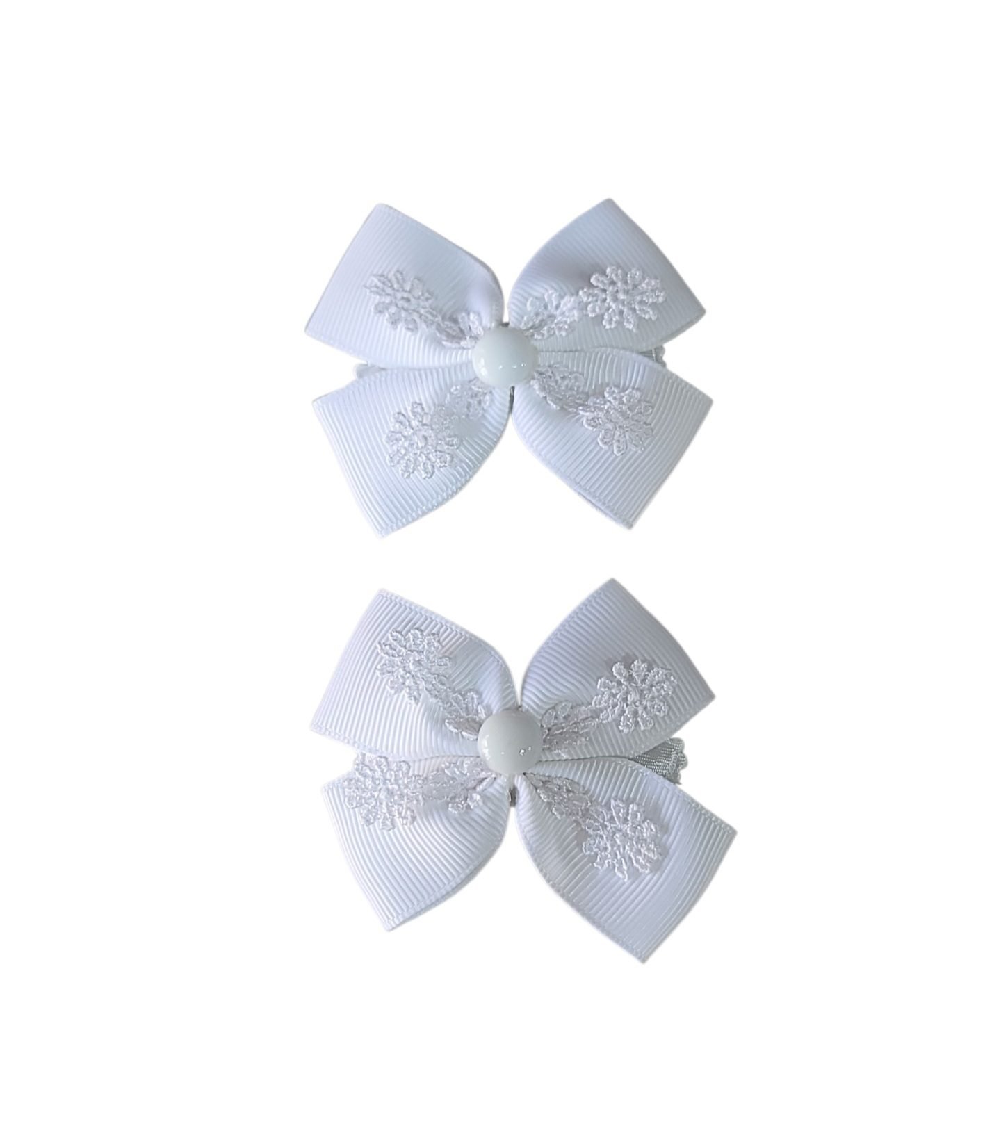 School hair accessories white Barsha Dubai handmade bows