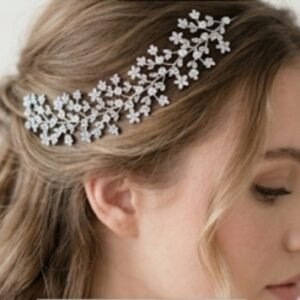 Bridal Crystal Hair Vine – Stunning Luxury Wedding Hair Accessory for Elegant Brides - Image 2