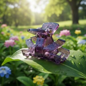 Trendy Acrylic Hair Claw Clips - Strong Grip Multicolor Hair Accessories For Women & Girls in UAE - Image 2