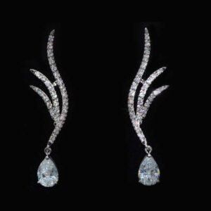 Bridal Pearl Earrings - Image 1