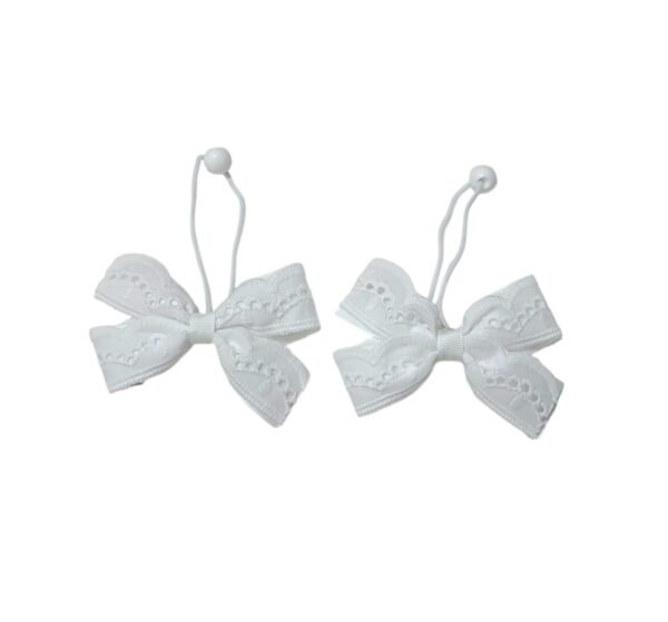 White Hair Accessories For School UAE Handmade