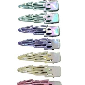 Fashion colorful alligator clips for daily wear and parties