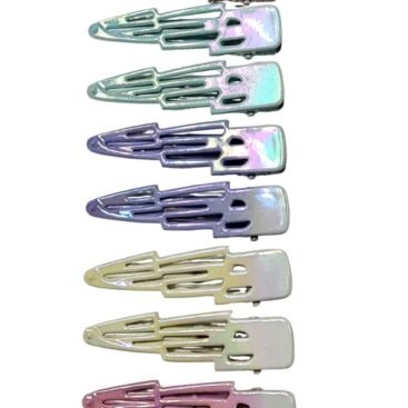Fashion colorful alligator clips for daily wear and parties