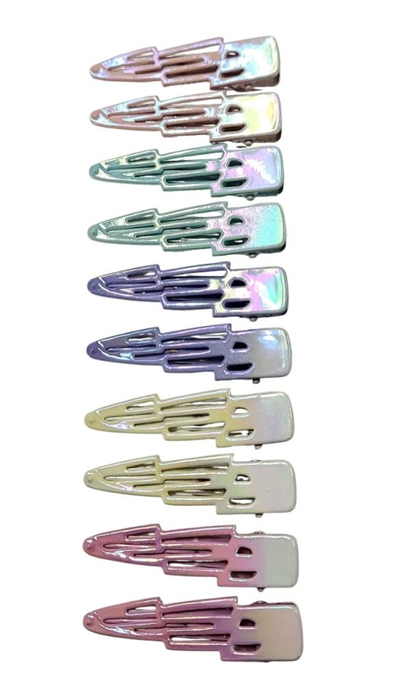Colorful Alligator Clips Premium Metal Hair Clips for Girls and Salon UAE Fashion colorful alligator clips for daily wear and parties