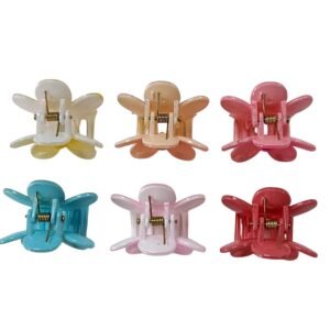 Hair accessories UAE flower claw clips set for all hair types