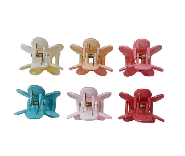 Hair accessories UAE flower claw clips set for all hair types