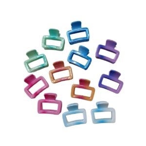 Claw Clips for Girls Teens 12 Pieces Box | Beautiful Premium Colorful Hair Clips for UAE & Worldwide - Image 4