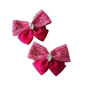 Handmade butterfly bow tic tac clips by Young Fashion Palace UAE