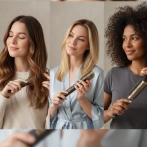 Hair Brush for Women UAE Rose Gold Design