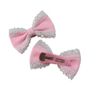 Lace hair clips for girls Jumeirah UAE elegant design