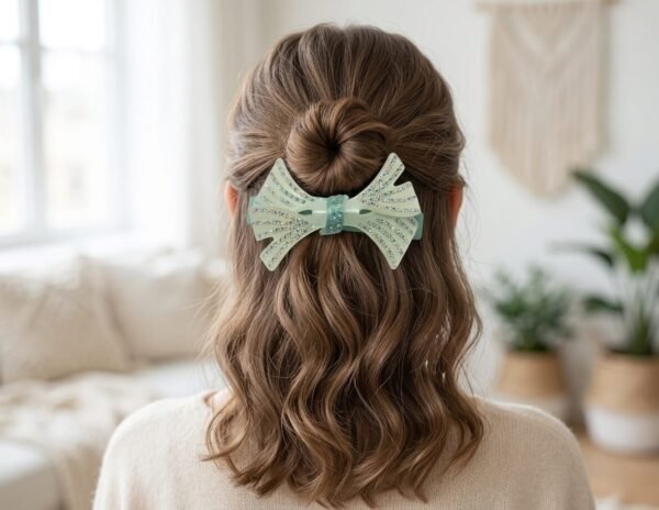 Hair Barrettes for Women UAE Premium Crystal Hair Accessory