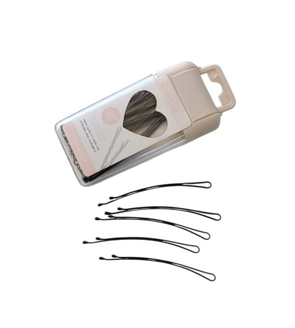 Bobby Pin Strong Hold Black Color Premium Hair Pins in Box Bobby pins for weddings and daily hairstyles